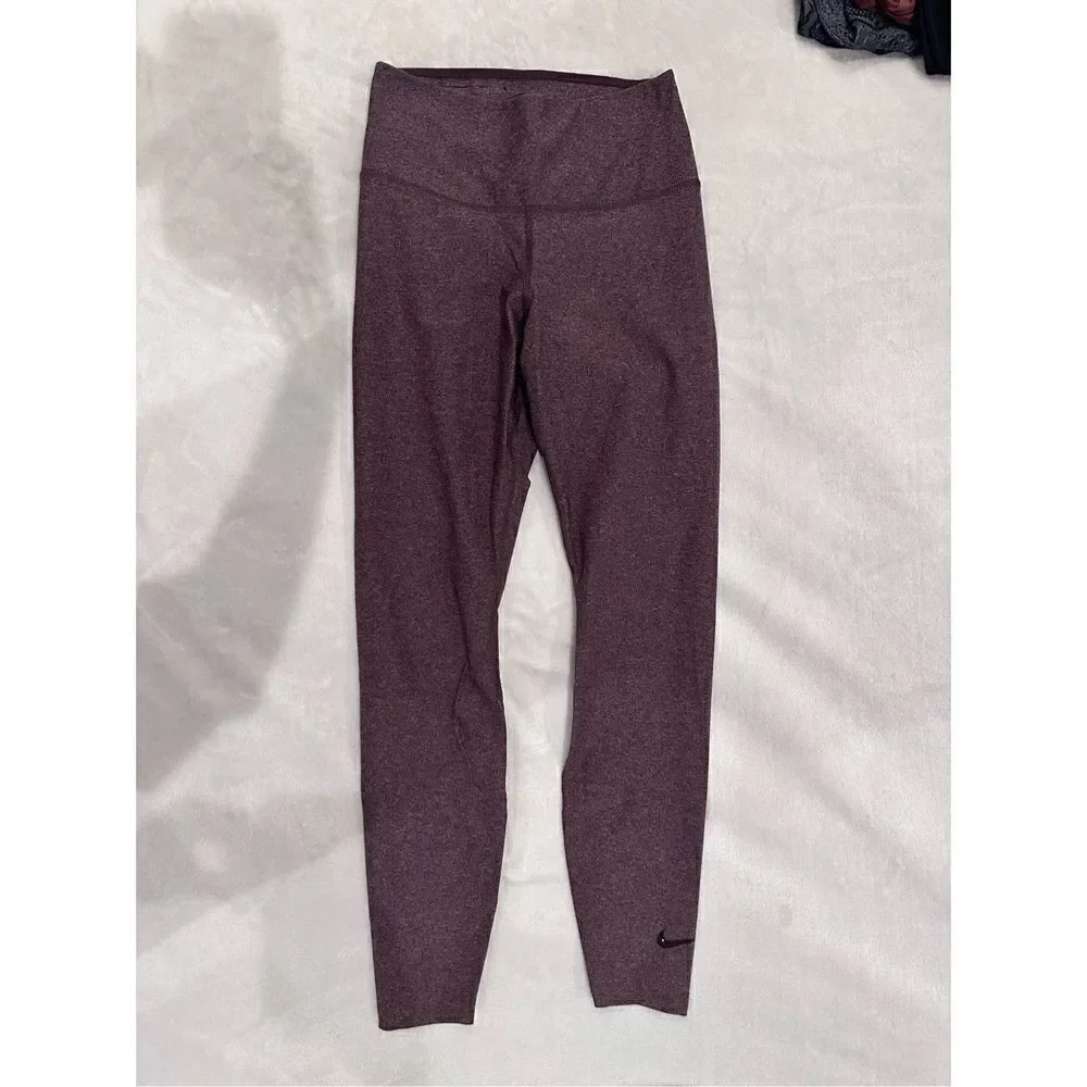 Nike burgundy women’s leggings S